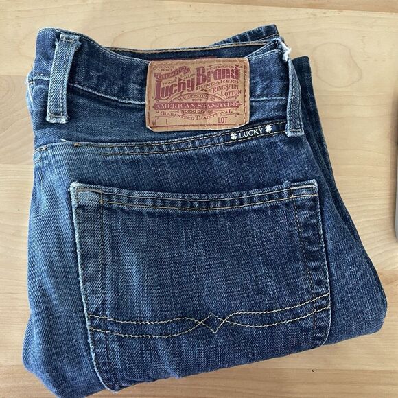 Lucky‎ Brand Men's 361 Vintage Straight 29/30 Jeans Dark Wash. - Picture 2 of 10